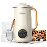 2026 All in 1 Nut Milk Maker, Automatic, Delay Start Time, Big Capacity. Soy Milk, Nut Milk, Milk Shake, Oat Milk, Juice