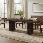 95INCHES DINING TABLE (Espresso)