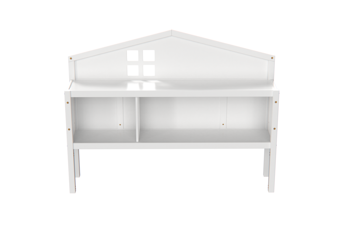 Headboards for Full-size Montessori Floor Bed White,Freely collocation